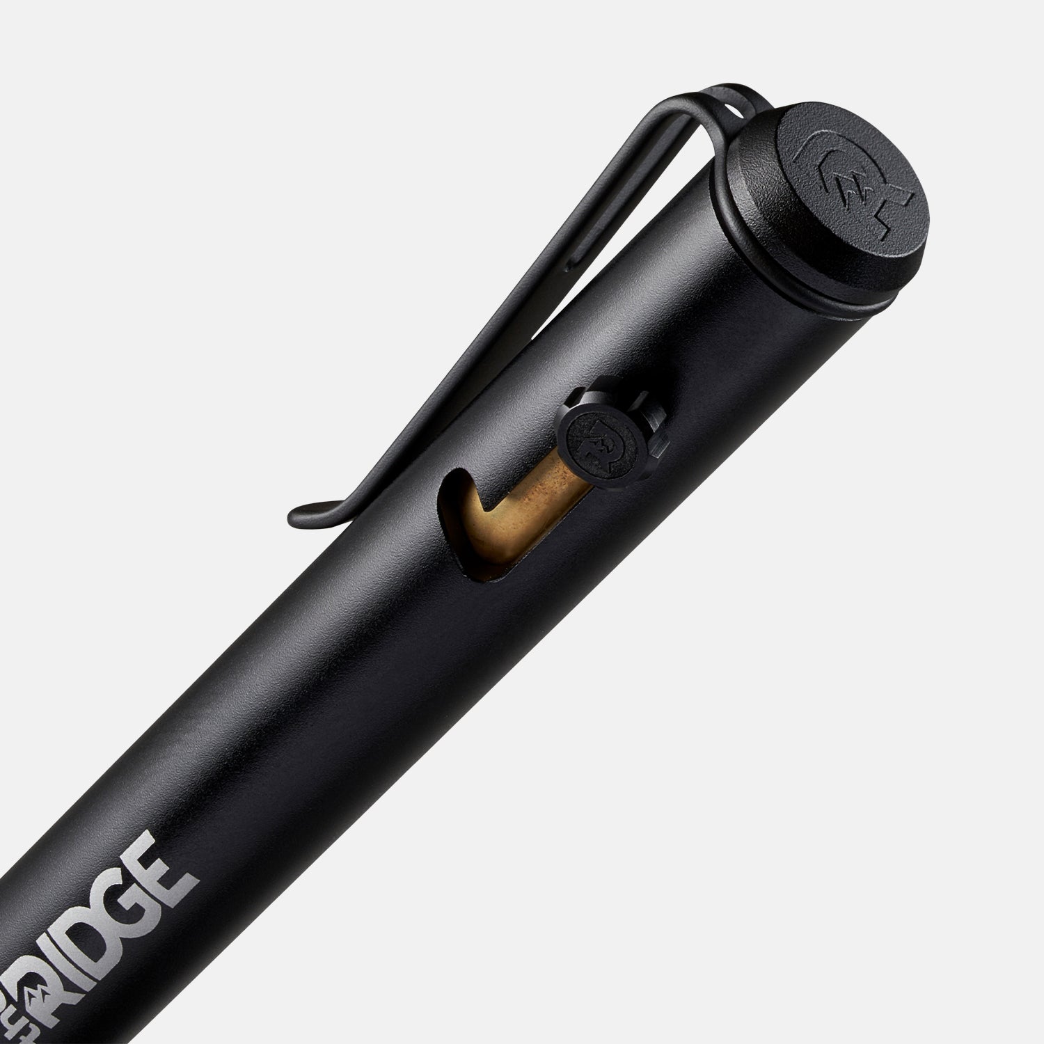 Premium Ridge Bolt Action Pen - Royal Black Tactical EDC Pen for Writing, Note-Taking & Outdoor Adventures