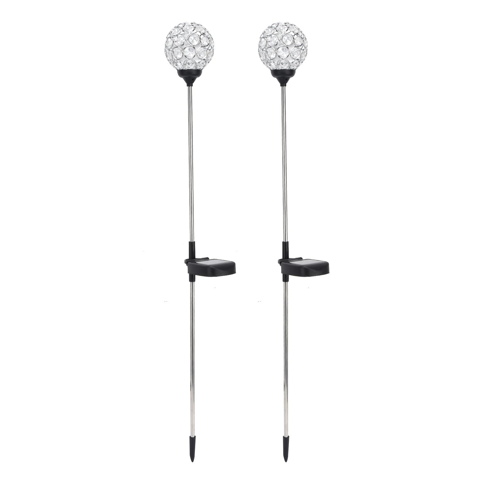 Jeanoko Solar Garden Lights Outdoor - IP65 Waterproof Solar Powered LED Landscape Lighting for Yard, Patio, Fence, Pathway - Bright Decorative Solar Lights for Home, Garden, Porch & Backyard (Warm White) - Perfect for Evening Ambiance, Outdoor Parties & Pathway Illumination