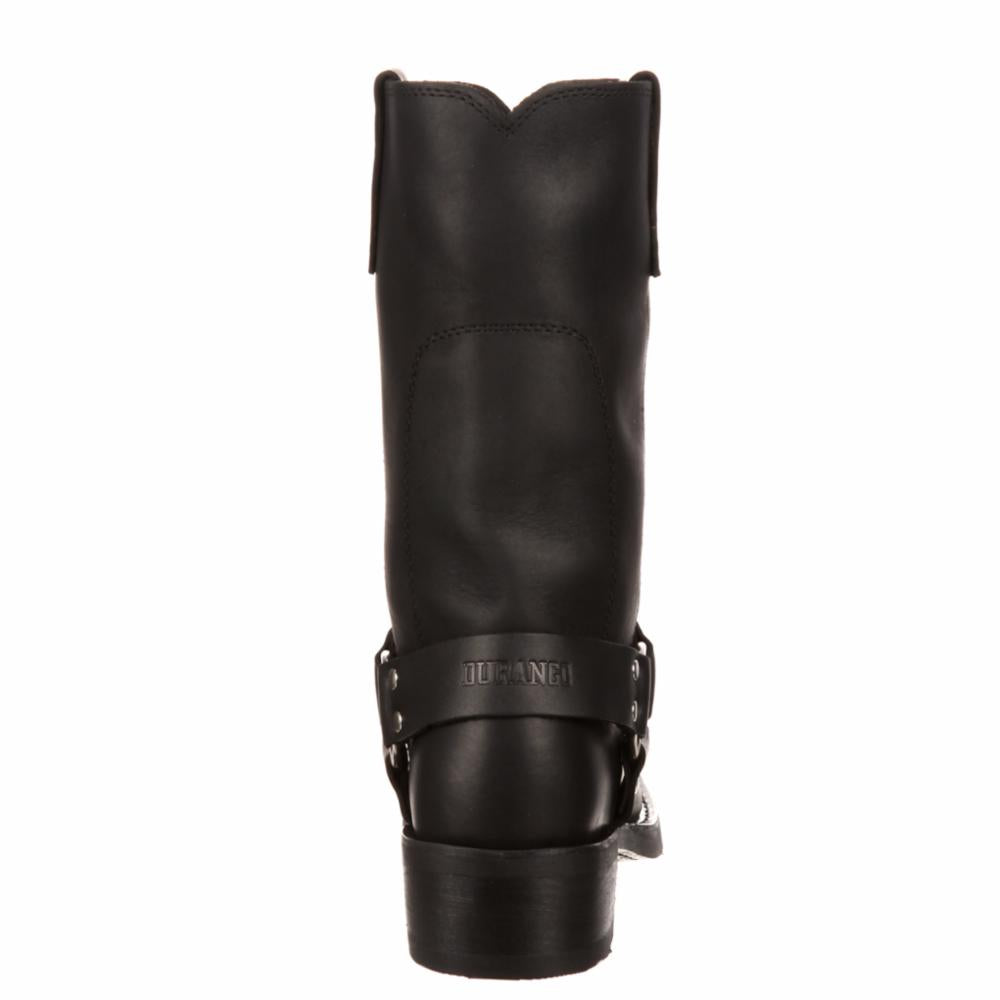 Durango Men's Harness Boots - Size 11, Black, EE Width - Durable Work Boots for Cowboy, Motorcycle & Outdoor Activities