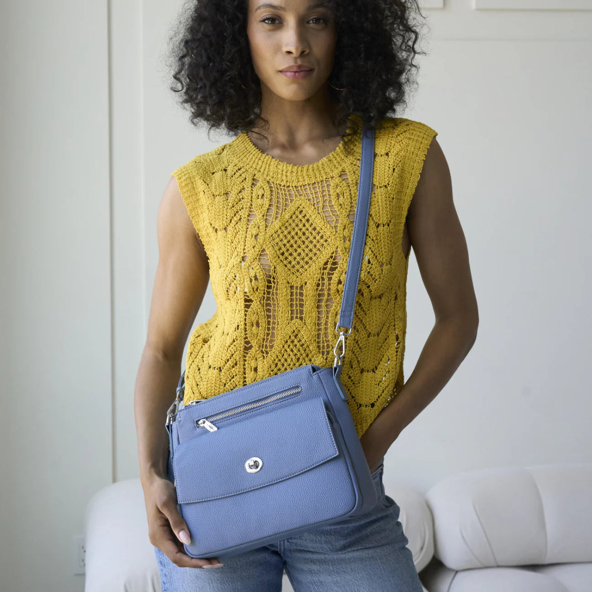 Erica Crossbody Bag for Women - Stylish & Lightweight Shoulder Purse - Perfect for Travel, Shopping, and Everyday Use