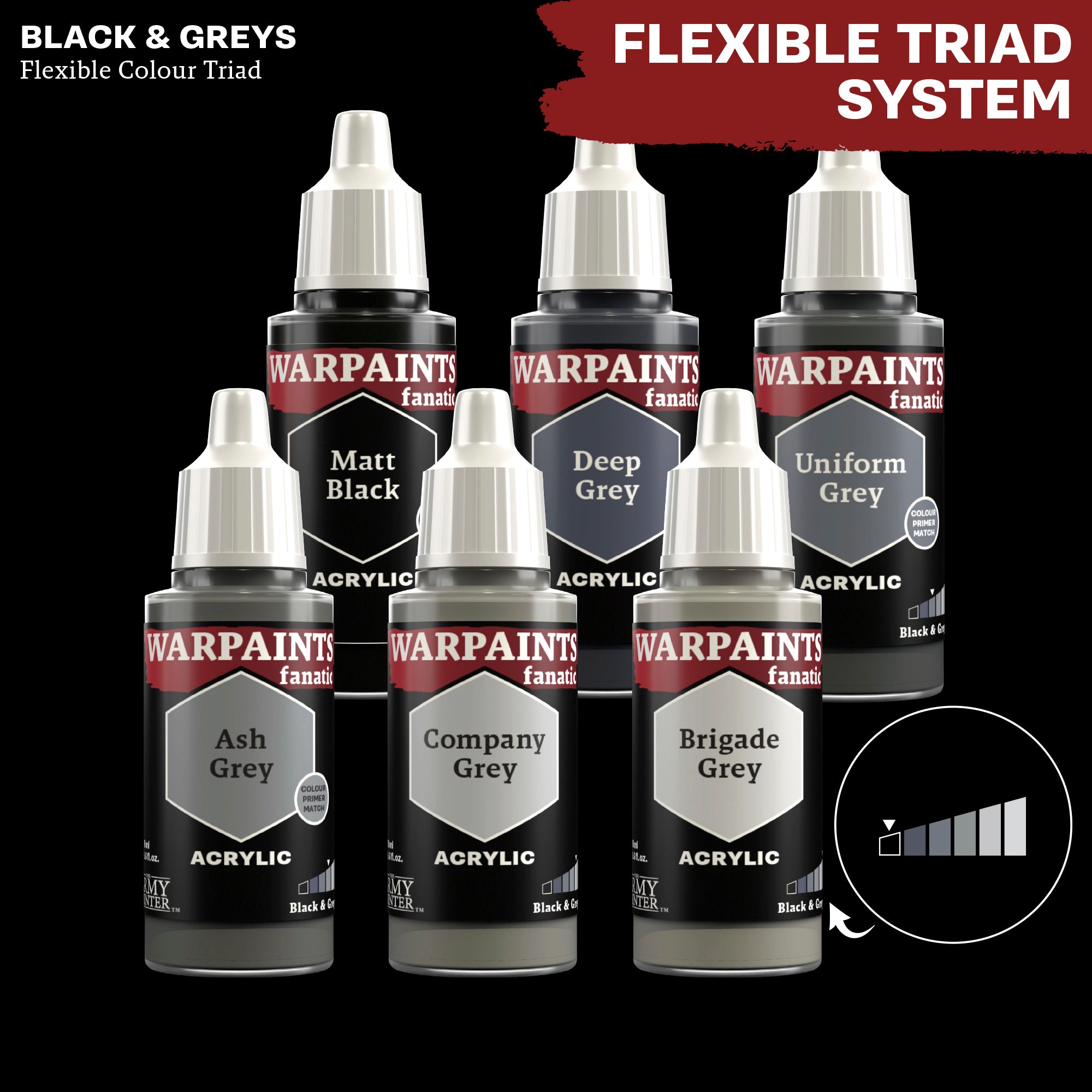 Warpaints Fanatic: Premium Matt Black Face Paint for Cosplay, Halloween & Theater Makeup - Long Lasting & Easy to Apply