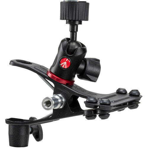 Manfrotto 175F-2 Universal Cold Shoe Mount Adapter Clamp - Secure Camera, Microphone & Accessories - Perfect for DSLR, Mirrorless & Video Gear
