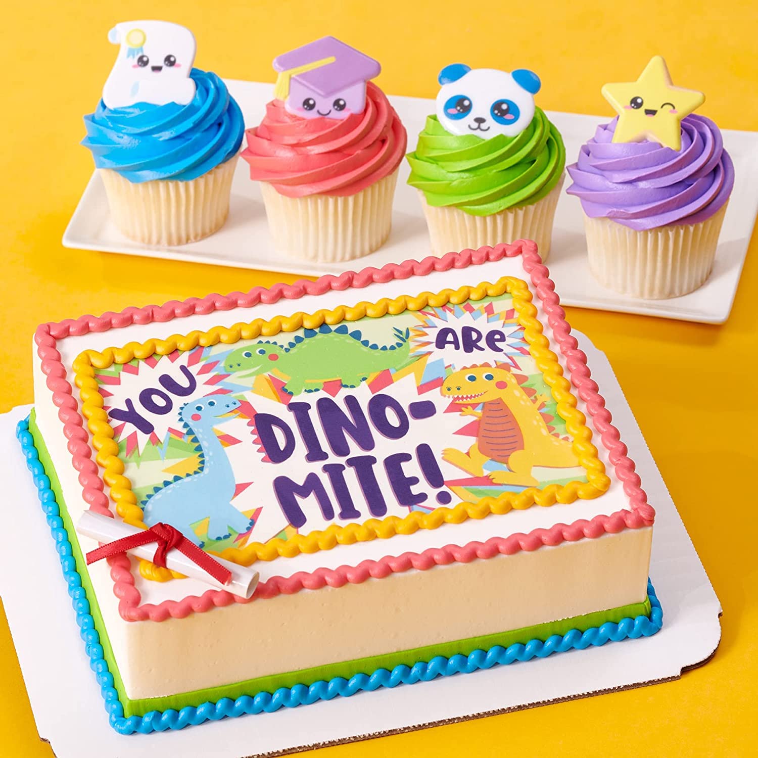 PhotoCake® Premium Edible Sheets - 24 Pack | High Definition Printing Edible Paper for Cakes, Fondant & Photo Printing | Perfect for Birthday Cakes, Wedding Desserts & Custom Edible Decorations