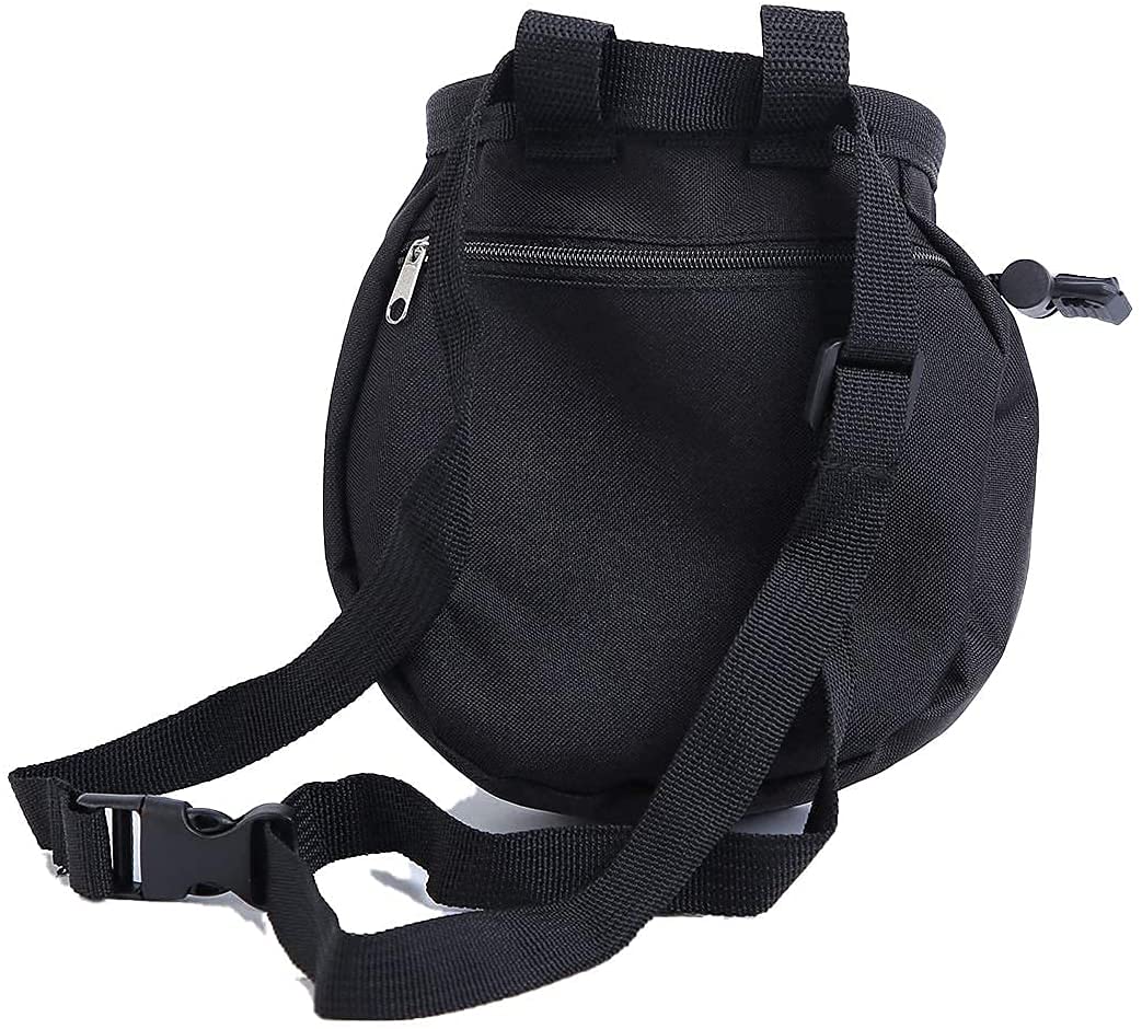 **No-Leak Rock Climbing Chalk Bag with Zippered Pocket & Adjustable Belt – Durable Straw String Design for Climbing, Bouldering, Hunting, Hiking & Gym Workouts**    *(Perfect for Outdoor Adventures, Training Sessions & Fitness Routines – Secure & Comfortable Chalk Access for Climbers & Athletes)*