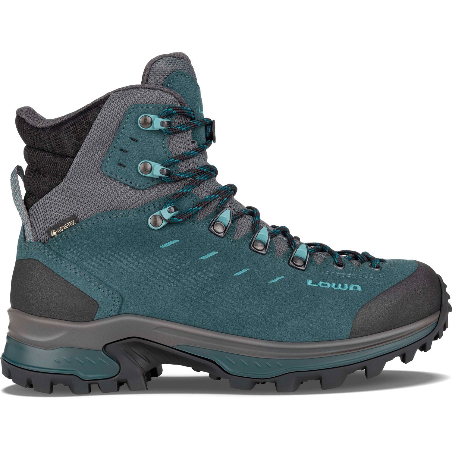 Lowa Women's Randir GTX Mid Backpacking Boots - Waterproof Hiking Shoes for Women, Lightweight Trekking Boots with Gore-Tex Technology | Perfect for Outdoor Adventures, Mountain Climbing & Trail Walking