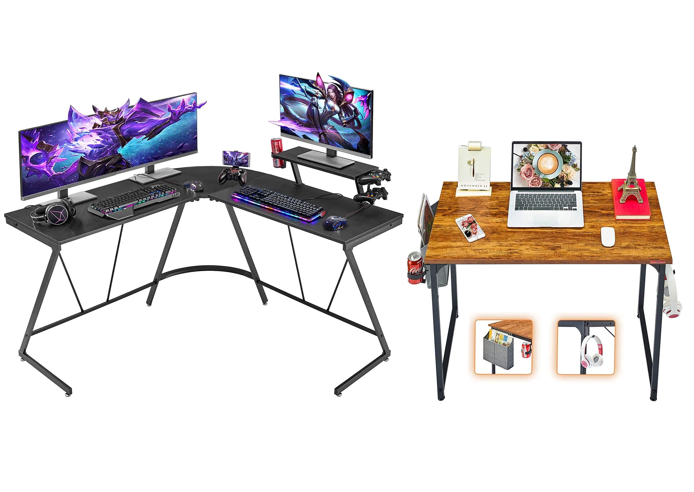 Premium L-Shaped Desk 50.8