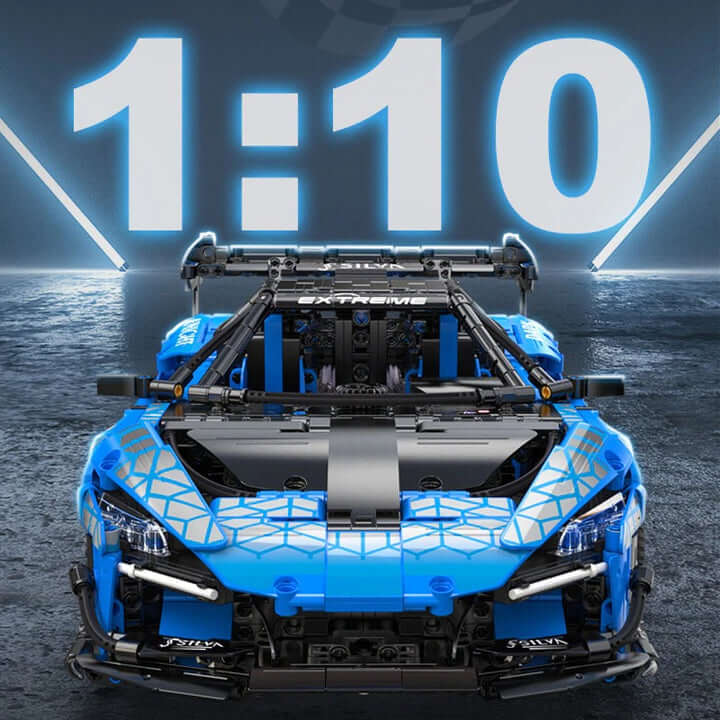 CADA C63003 McLaren Senna GTR Building Blocks Set - 2088pcs Supercar Model Kit for Adults & Teens | Perfect for Collectors, DIY Enthusiasts, and Home/Office Display
