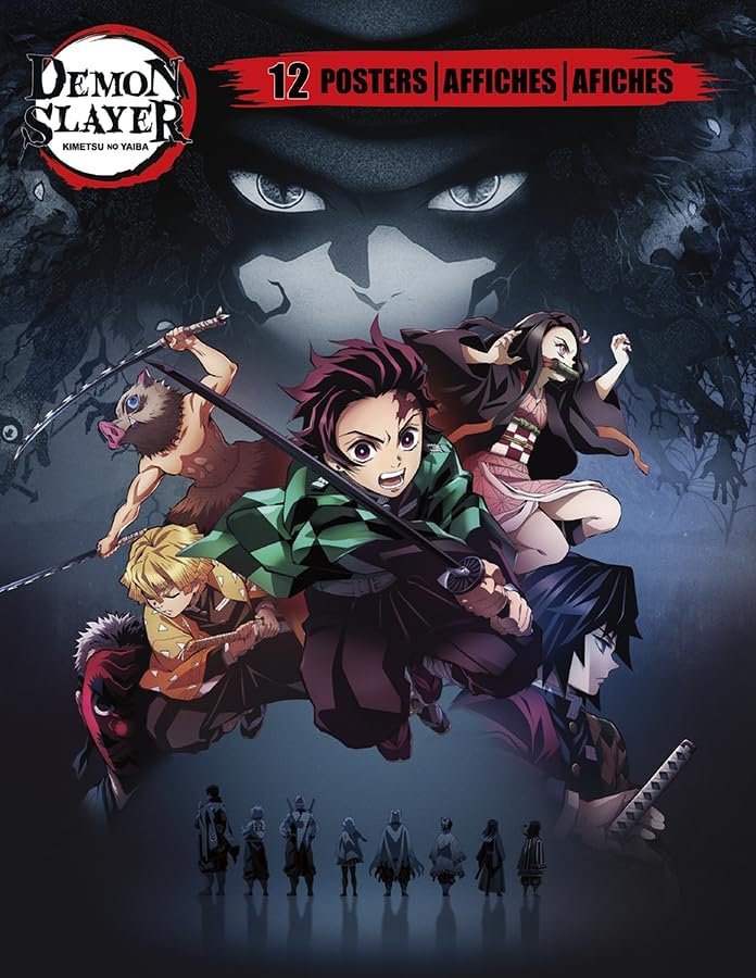 Trends International Demon Slayer Anime Poster Book - Premium Wall Art for Home, Office & Game Room Decor