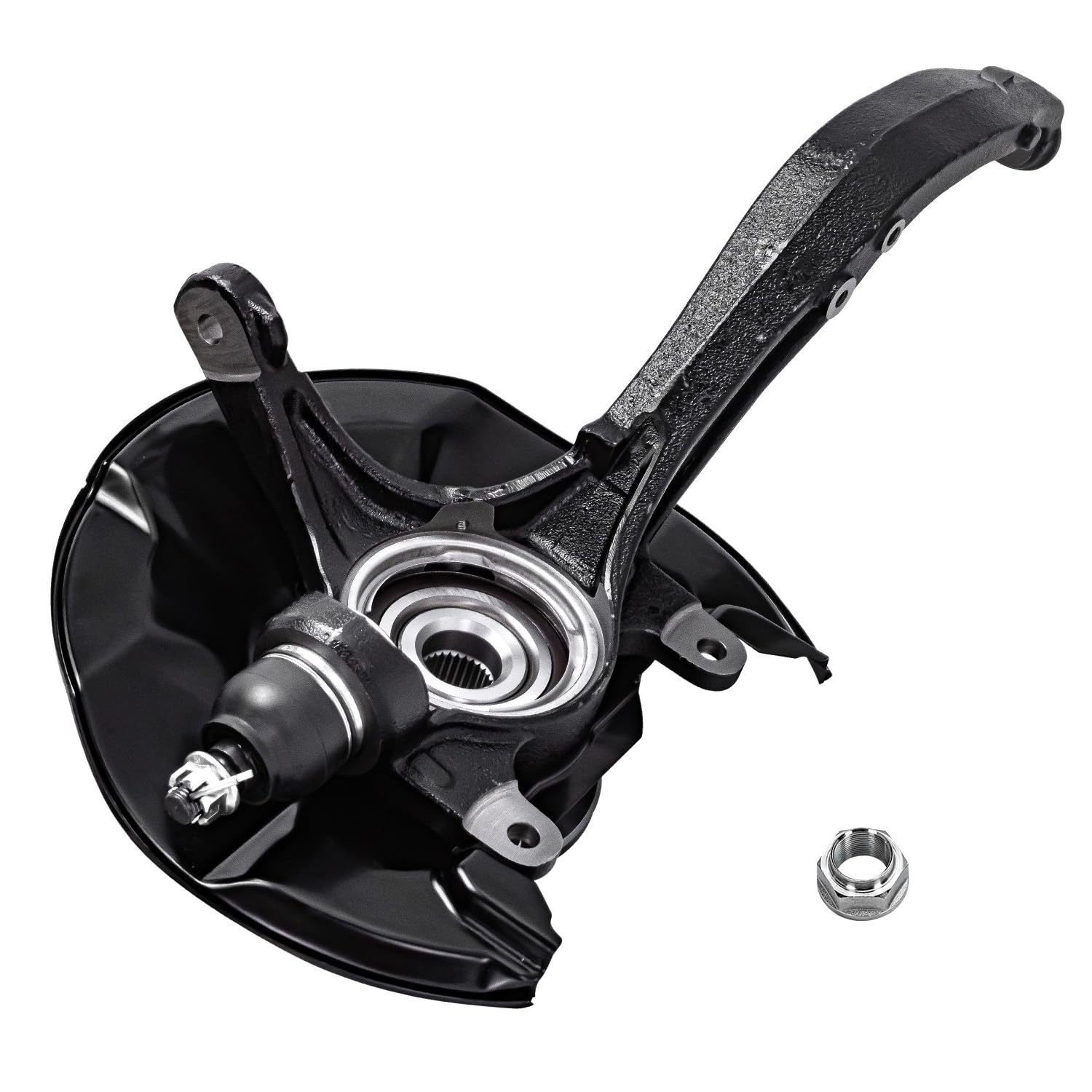 Detroit Axle Front Steering Knuckles & Wheel Bearing Hubs Replacement for 2008-2012 Honda Accord & 2009-2014 Acura TSX - Durable Auto Parts for Smooth Steering & Safe Driving