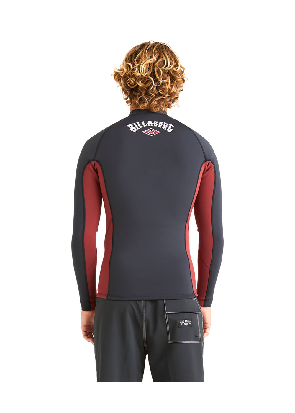 Billabong Men's Absolute Natural 1mm Long Sleeve Jacket - Perfect for Surfing, Swimming & Water Sports
