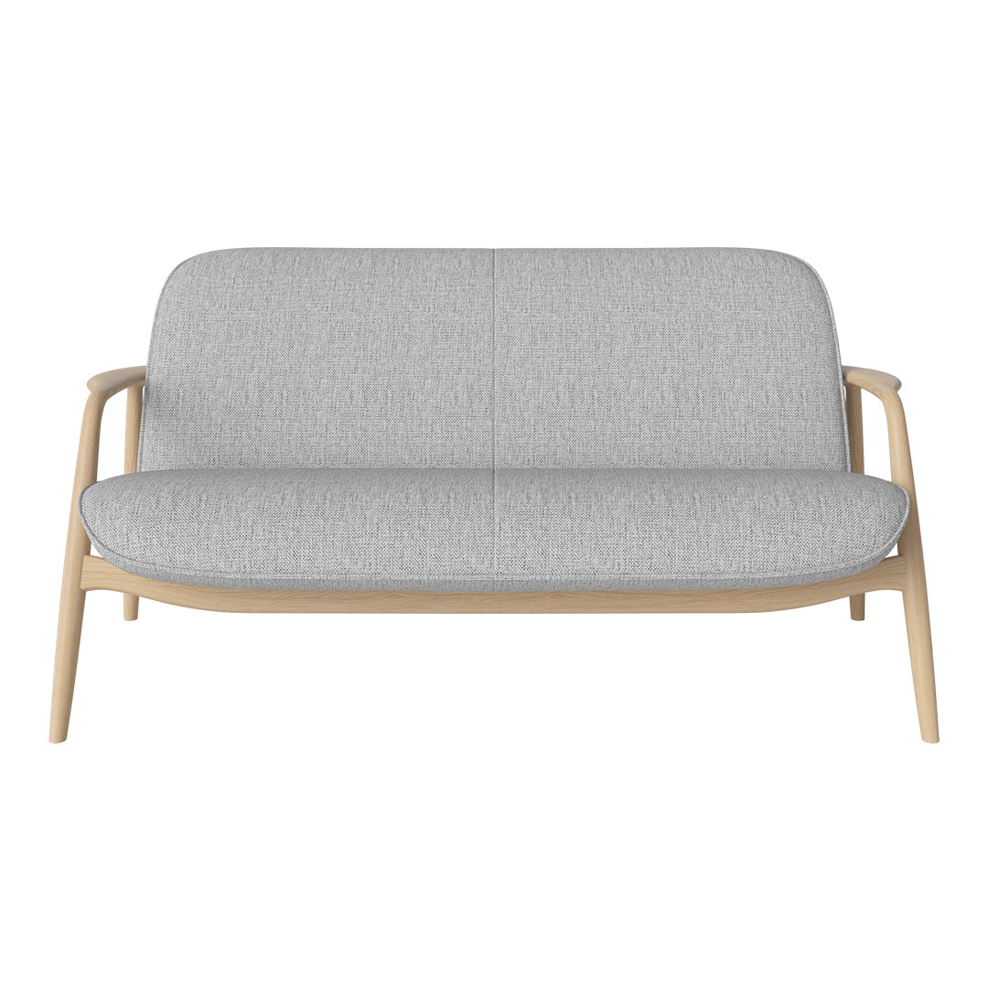 Bowie 2-Seater Sofa - Modern Fabric Living Room Couch for Small Spaces | Perfect for Apartments, Dorms & Cozy Home Decor