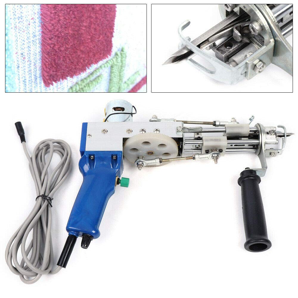 Electric Carpet Tufting Gun - Handheld Tufting Tool for DIY Rug Making, High-Speed Carpet Weaving Machine - Perfect for Home Decor, Craft Projects & Custom Rug Creation