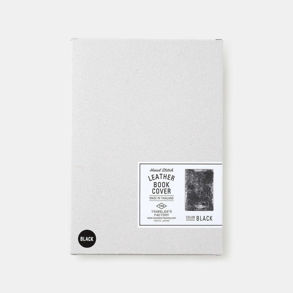 Premium TRAVELER'S COMPANY Leather Notebook Cover - Black | Durable Travel Journal Cover for Notebooks & Planners | Perfect for Travel, Work & Daily Use