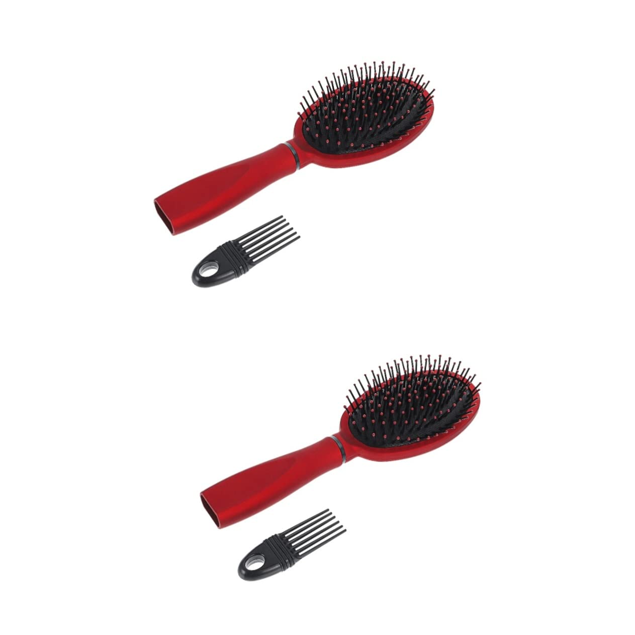 Housoutil 2-Pack Hair Comb Storage Box - Travel Hairbrush Organizer with Hidden Compartment for Valuables | Perfect for Hair Straightening Comb, Massage Brush & Secret Stash | Great for Travel, Home & Salon Use