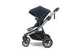 Thule Sleek Double Stroller - Lightweight Compact Baby Jogging Stroller for Twins, All-Terrain Wheels & Adjustable Canopy | Perfect for Running, Hiking & City Walks