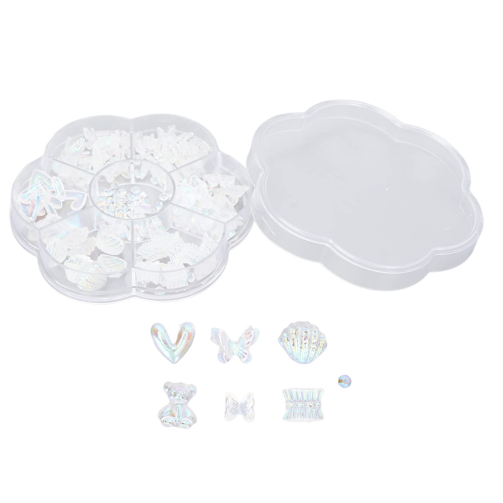 3D Resin Nail Art Decorations - Fashionable & Charming Nail Charms for Women | Perfect for Nail Salon, DIY Manicures, Party Nails & Gift Giving
