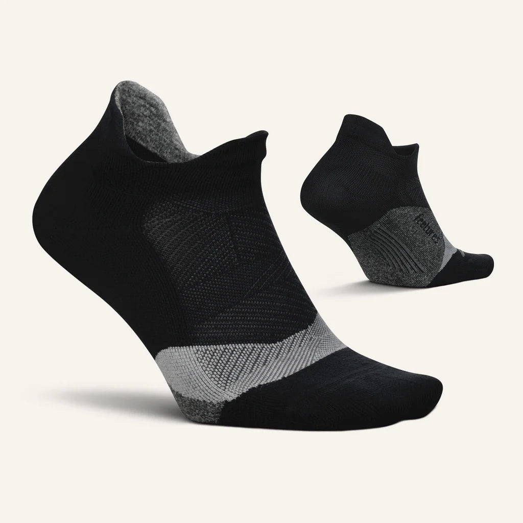 Feetures Elite Light Cushion No Show Tab Socks - Breathable Running & Athletic Socks for Men & Women - Perfect for Gym, Hiking & Everyday Wear