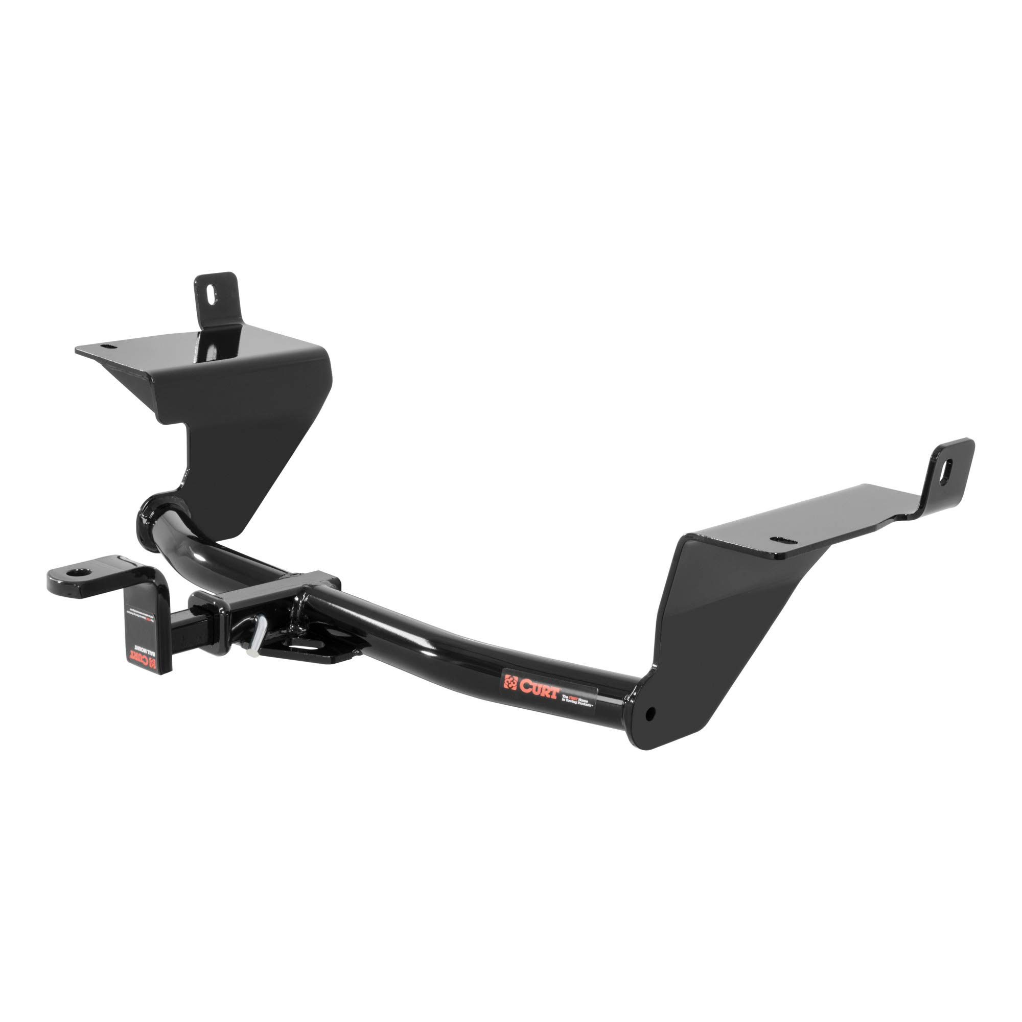 CURT 114113 Class 1 Trailer Hitch with Ball Mount - 1-1/4 Inch Receiver for Volkswagen Golf - Perfect for Towing Small Trailers, Bikes & Cargo Carriers