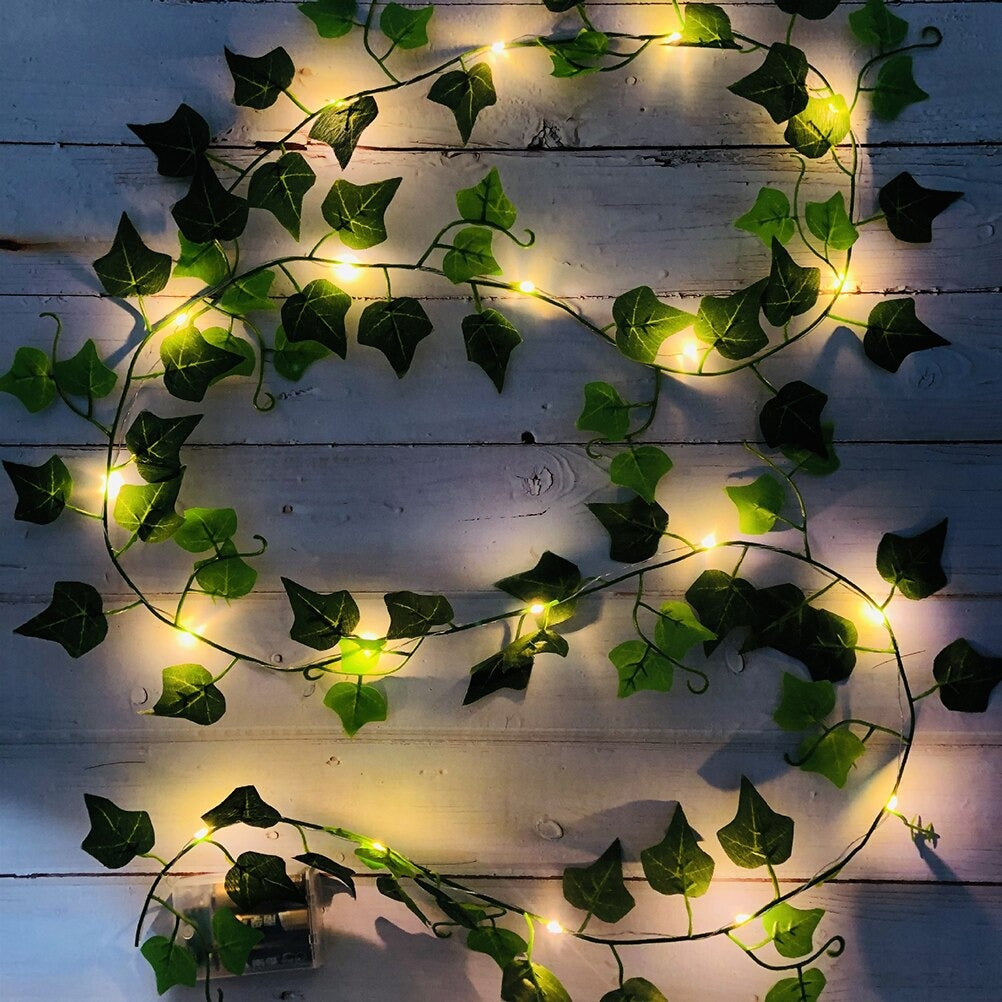 Premium Single Vine String Lights - 50 LED Fairy Lights for Outdoor & Indoor Decor - Perfect for Garden, Wedding, Party, and Home Decoration