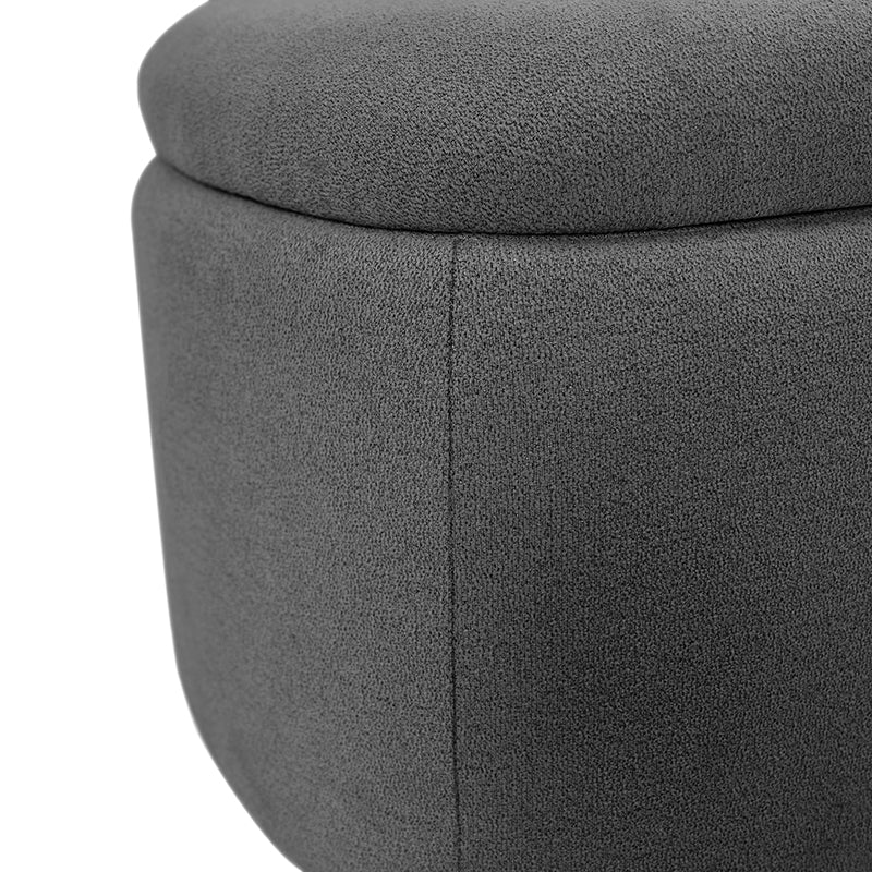Gabino Storage Bench with Solid Wood Legs & Waterproof Fabric - Entryway Seating, Shoe Storage & Living Room Organizer - Perfect for Hallway, Bedroom & Mudroom Organization