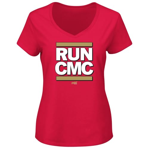Red Ladies V-neck