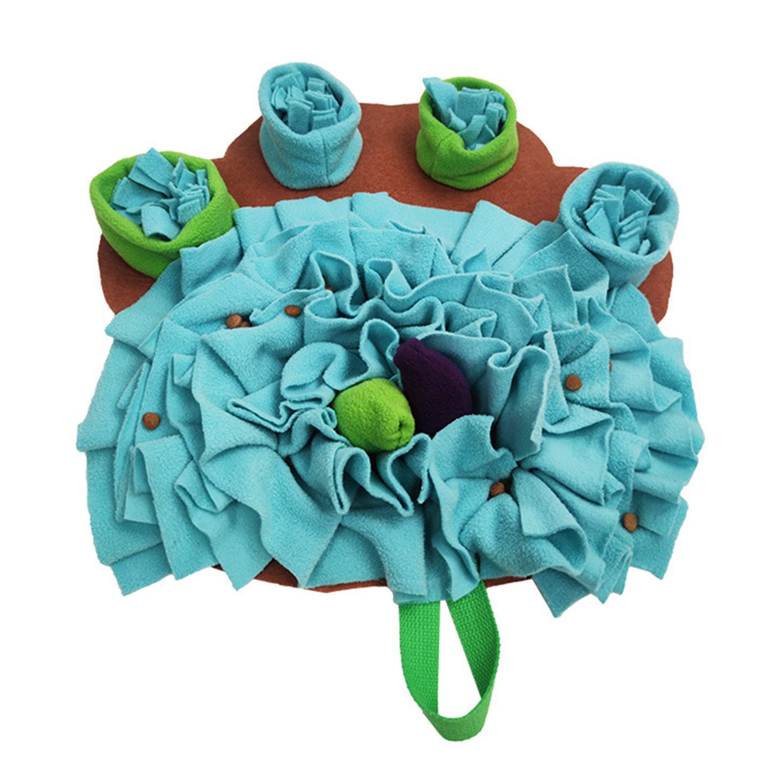 Cute Dog Snuffle Mat Toy - Slow Feeding & Foraging Training Tool for Dogs - Paw Shaped Pet Supplies for Mental Stimulation & Anxiety Relief - Perfect for Indoor Play & Mealtime Enrichment
