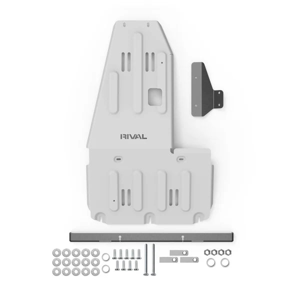 RIVAL 4X4 Gen2 Aluminum Engine & Transmission Skid Plate for 2023+ Ineos Grenadier & Quartermaster - Heavy Duty Off-Road Protection for Rock Crawling & Overland Adventures
