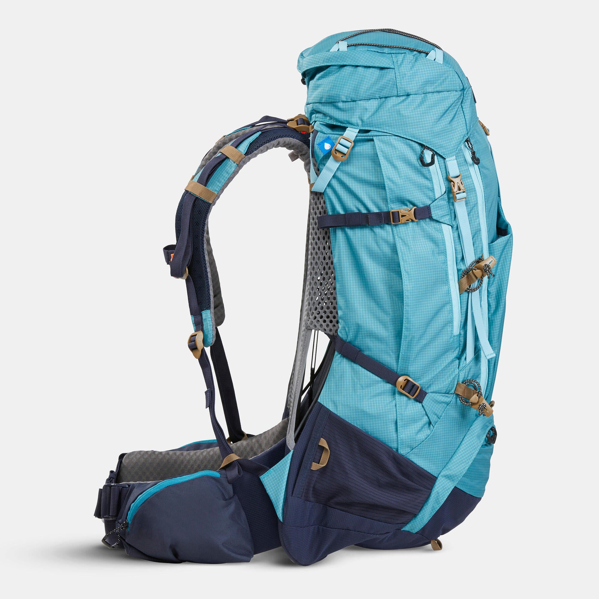 Simond Women's MT500 Air 45+10L Lightweight Hiking Backpack - Waterproof Travel Backpack for Camping, Trekking & Outdoor Adventures