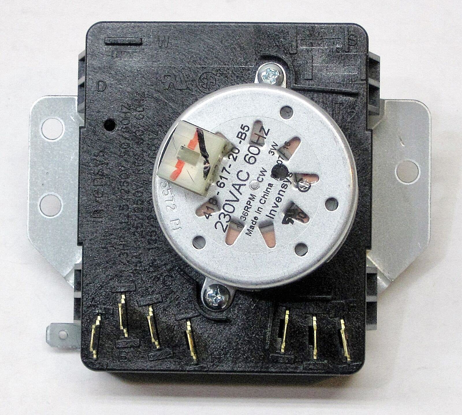 Houoto Dryer Timer Control Replacement for Whirlpool WPW10185972 AP6016537 PS11749827 - Compatible with Multiple Dryer Models - Perfect for Home Laundry Room Repairs