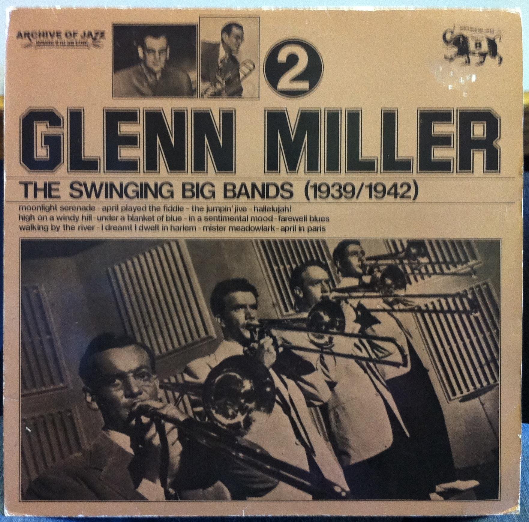 GLENN MILLER SWINGING BIG BANDS 1939-1942 VOL 2 Vinyl Record - Classic Jazz Music for Collectors & Vintage Music Lovers - Perfect for Home Listening & Retro Parties