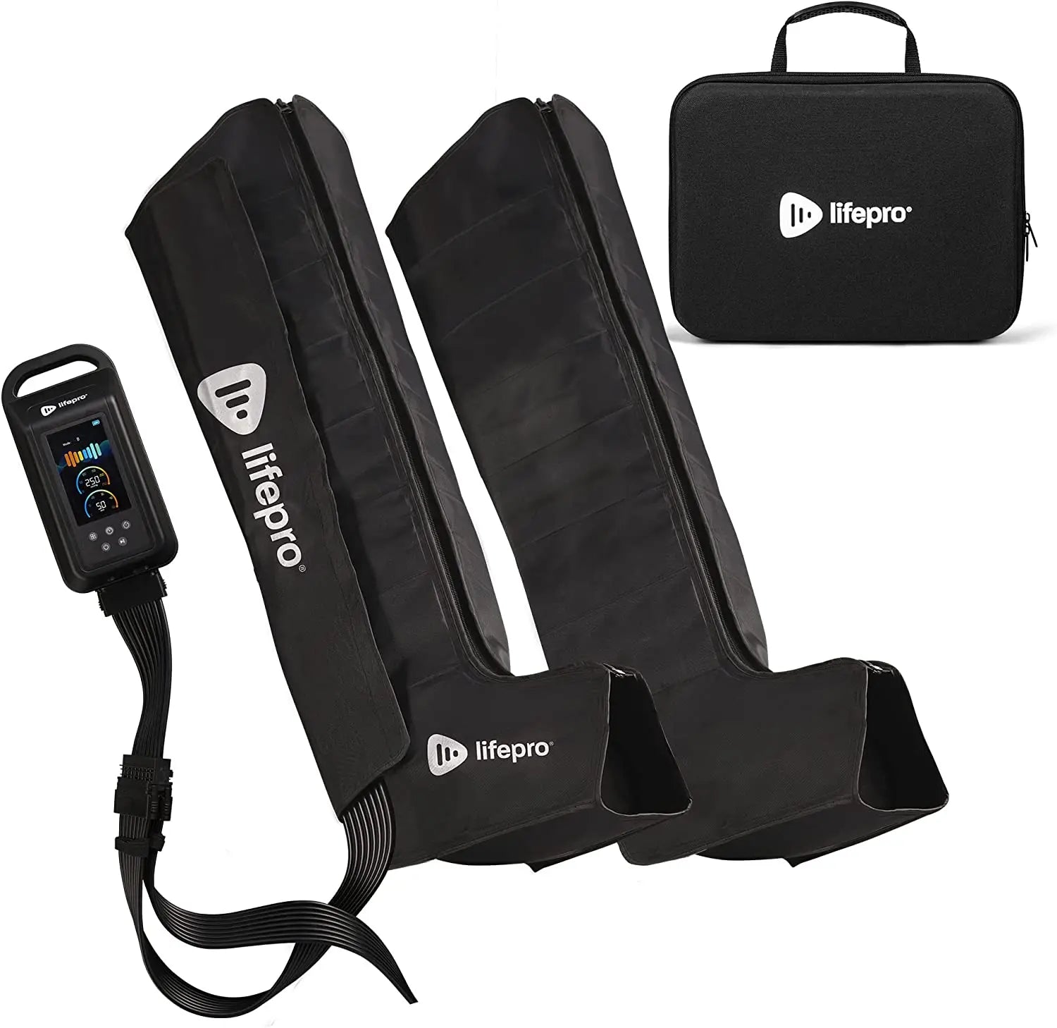 Axis Air Compression Massager for Legs & Arms - Portable Pain Relief & Muscle Recovery Device - Perfect for Athletes, Office Workers & Travel Use