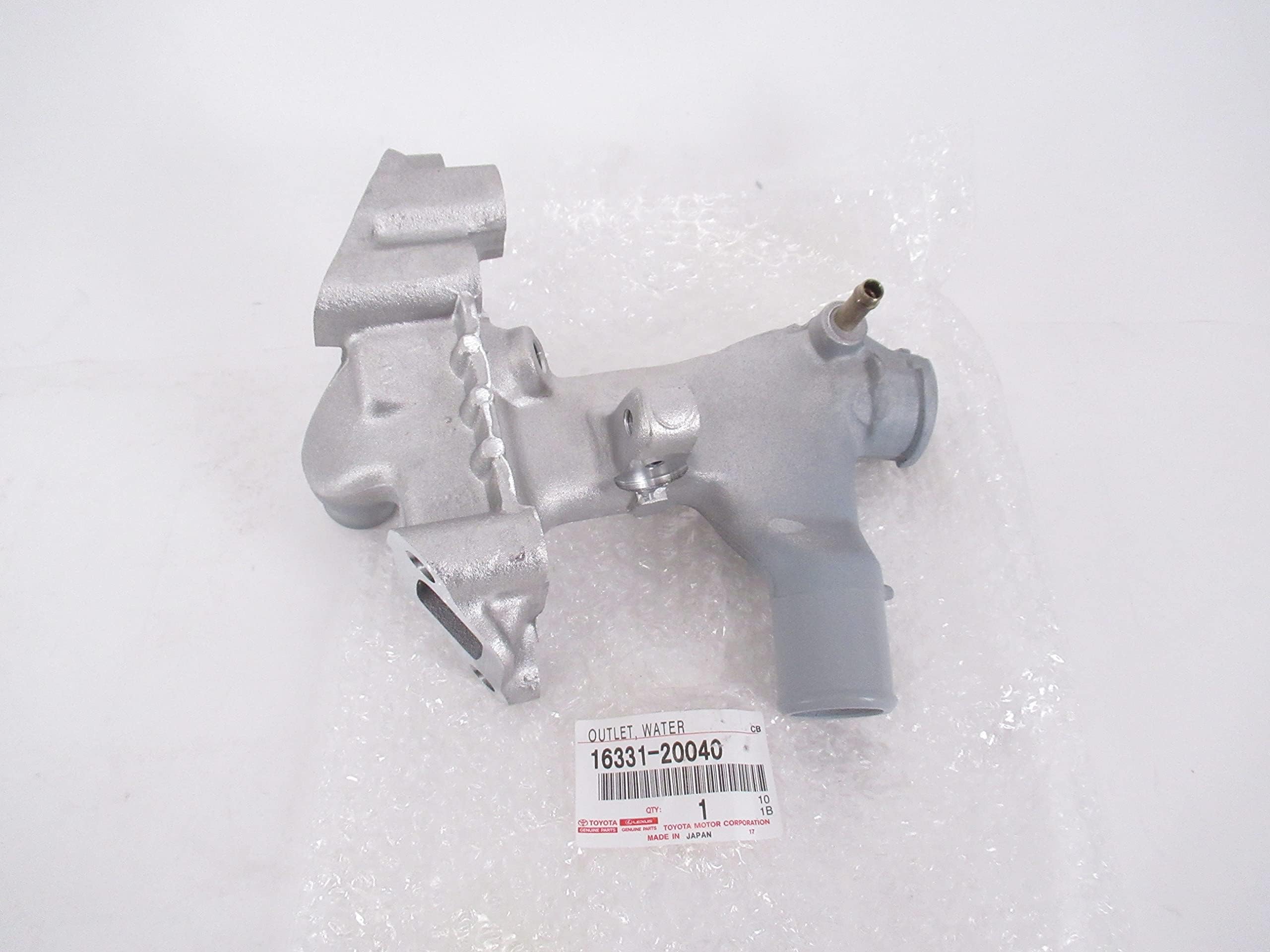 Genuine TOYOTA Water Outlet (16331-20040) - OEM Replacement Part for Engine Cooling System | Perfect for TOYOTA Vehicle Repairs & Maintenance