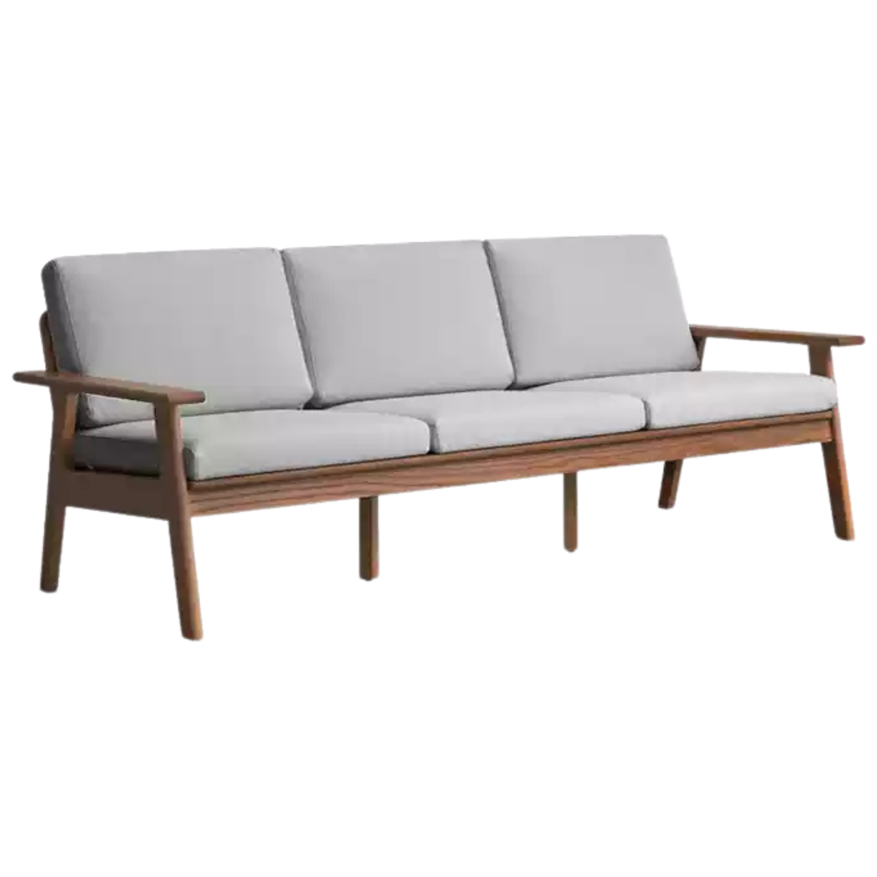 94.4x32.6x32.6 inch / 240x83.2x83.5cm / Walnut color / pine wood large three-person seat board six colors optional