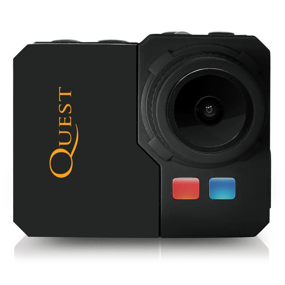 Gear Pro Quest Wi-Fi Action Camera - 4K Ultra HD Waterproof Sports Camera with Touch Screen for Vlogging, Diving, Surfing, and Outdoor Adventures