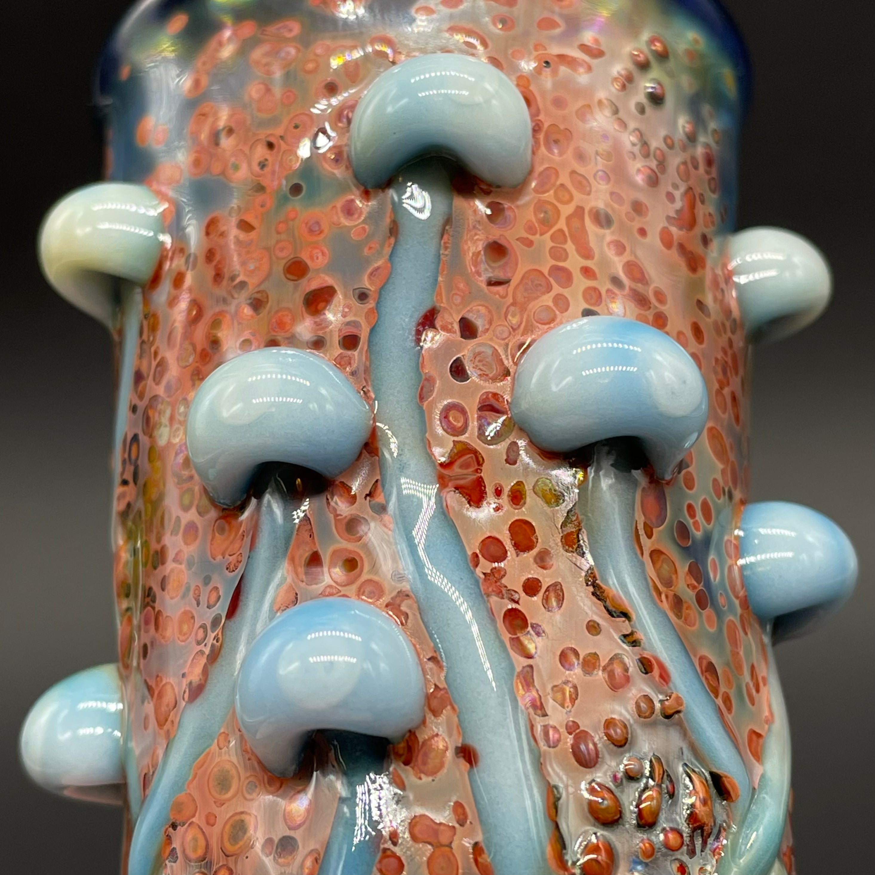 Siberian Mushroom Shot Glass - Unique Handcrafted Ceramic Drinking Cup for Vodka, Whiskey, Tequila - Perfect for Parties, Camping & Home Bar Decor