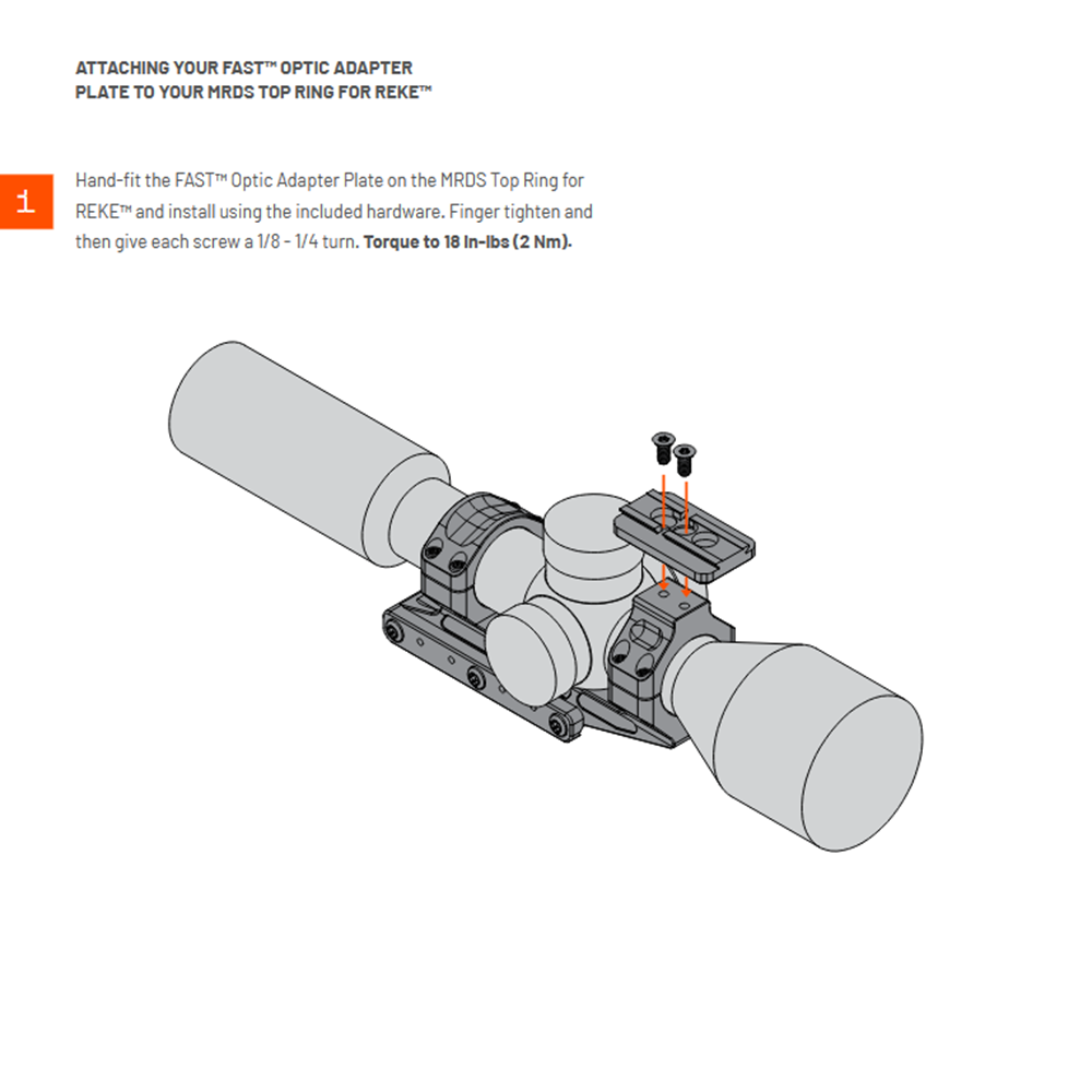 Unity Tactical REKE™ Scope Mount - 30mm, 34mm & 35mm Rifle Scope Rings | Precision Optics Mounting System for Hunting & Shooting Accessories