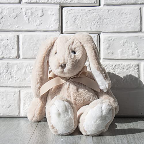 Soft Plush Stuffed Animal Toy - Barney Rabbit in Beige (31cm) for Kids, Girls & Boys | Perfect Gift for Birthdays, Christmas & Holidays | Cuddly Companion for Playtime & Bedtime