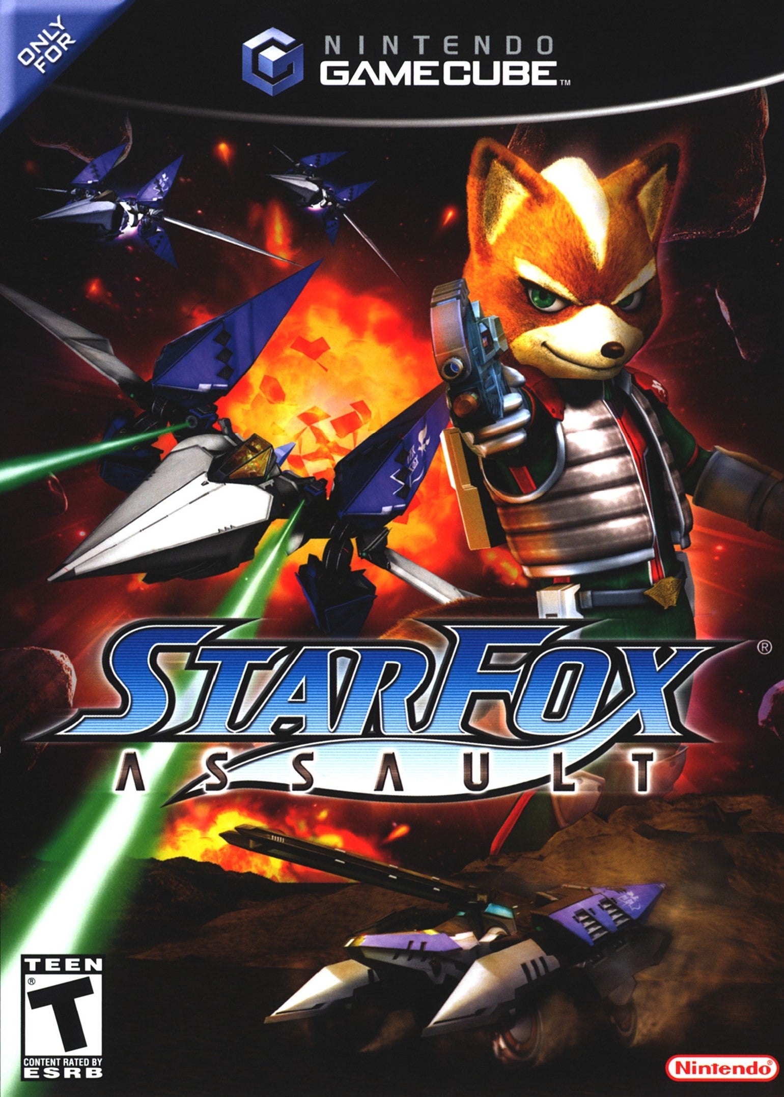 Star Fox Assault - Nintendo GameCube Action-Adventure Video Game | Space Combat & Multiplayer Battles | Perfect for Retro Gaming & Sci-Fi Fans