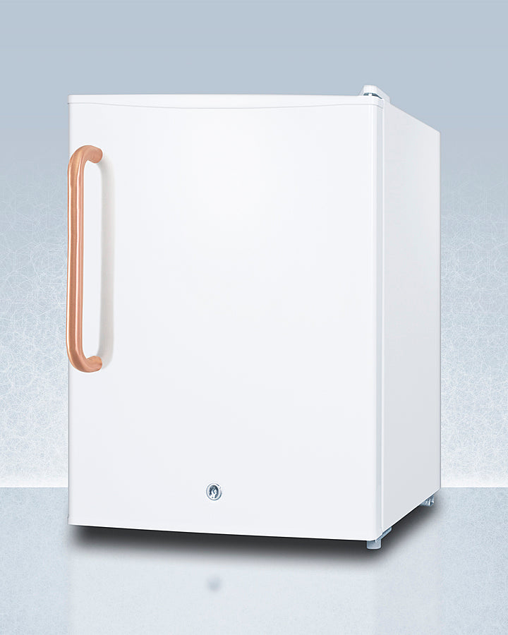 Accucold FS30LTBC Compact All Freezer with Antimicrobial Pure Copper Handle - Perfect for Home, Office, or Small Business Storage