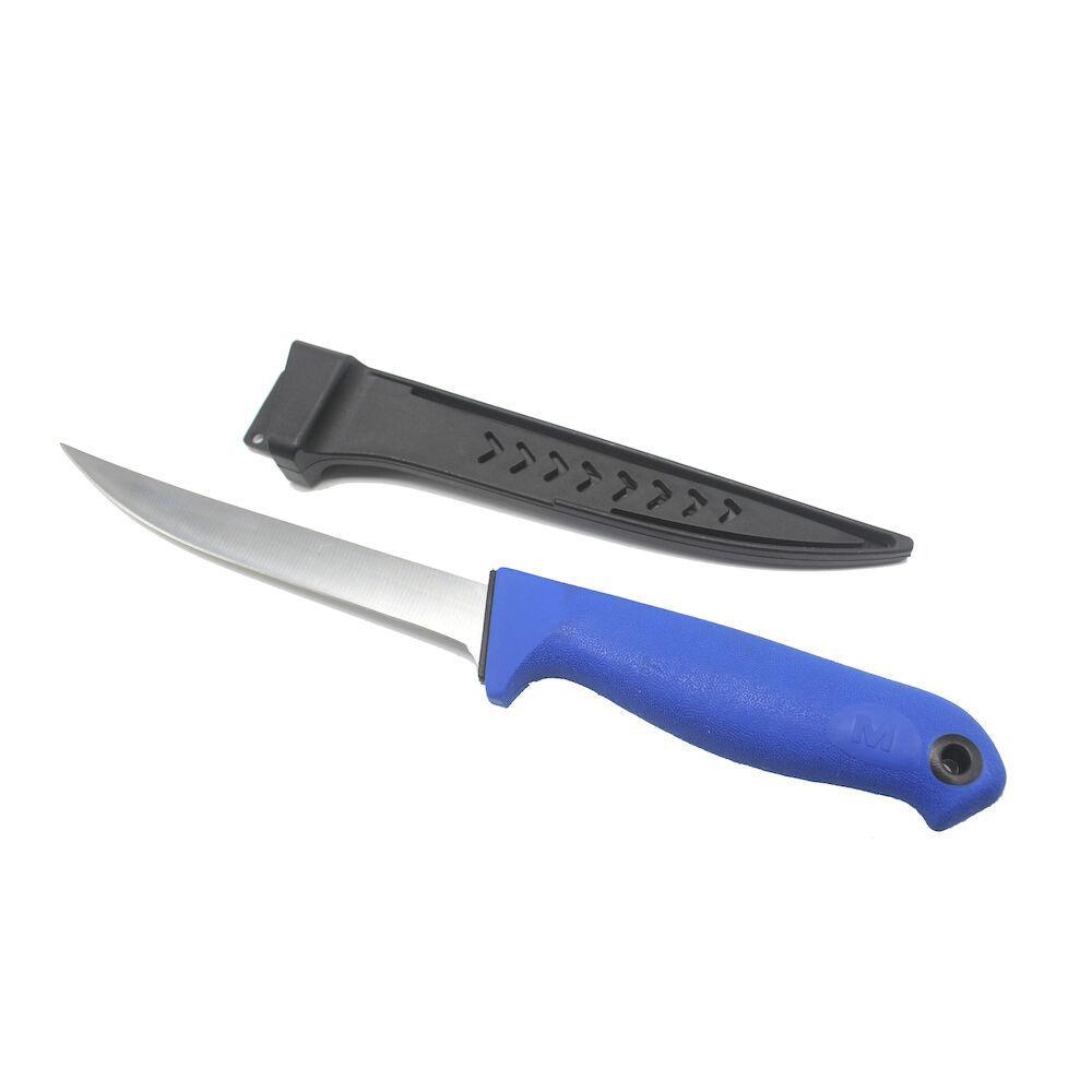 Mustad MTB001 6-Inch Fillet Knife - Sharp Stainless Steel Fishing Knife for Cleaning Fish - Perfect for Anglers, Camping & Outdoor Cooking