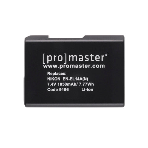 Original Nikon EN-EL14A Rechargeable Battery (7.4V 1050mAh) for Nikon D3300 D3400 D3500 D5300 D5500 D5600 Cameras - Perfect for Travel Photography & Outdoor Shooting