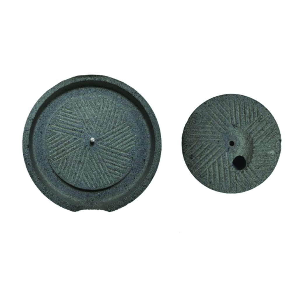 Premium Korean Mini Matdol Millstone - Handmade Stone Grinder for Beans, Garlic, Coffee, Green Gram & Red Bean - Perfect for Home Kitchen & Traditional Decor
