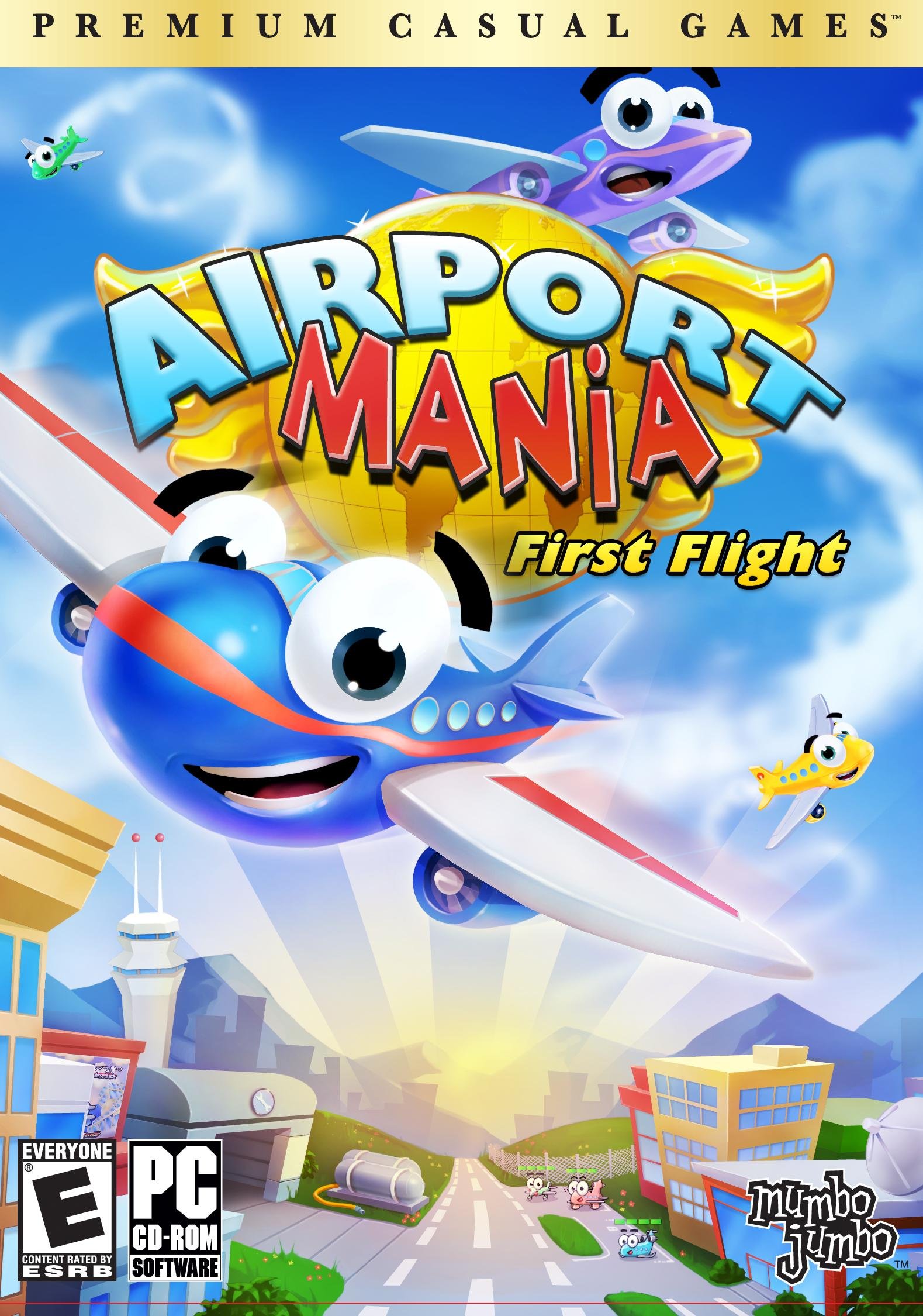 Airport Mania - Fun Airport Simulation Game for PC | Manage Air Traffic & Runway Operations | Perfect for Strategy & Simulation Game Lovers