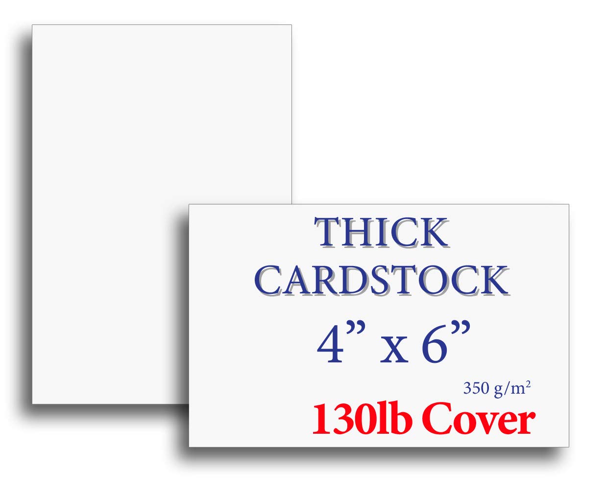 Premium 130lb Heavy Duty Cardstock - 4
