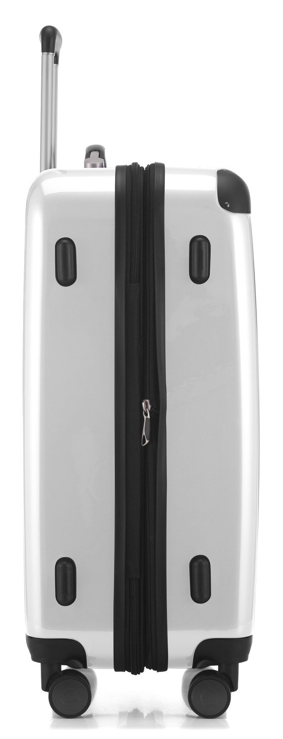 Premium Hauptstadtkoffer 3-Piece Luggage Set - Lightweight Durable White Suitcase with Spinner Wheels for Travel, Business Trips & Family Vacations | Carry-On & Check-In Compatible