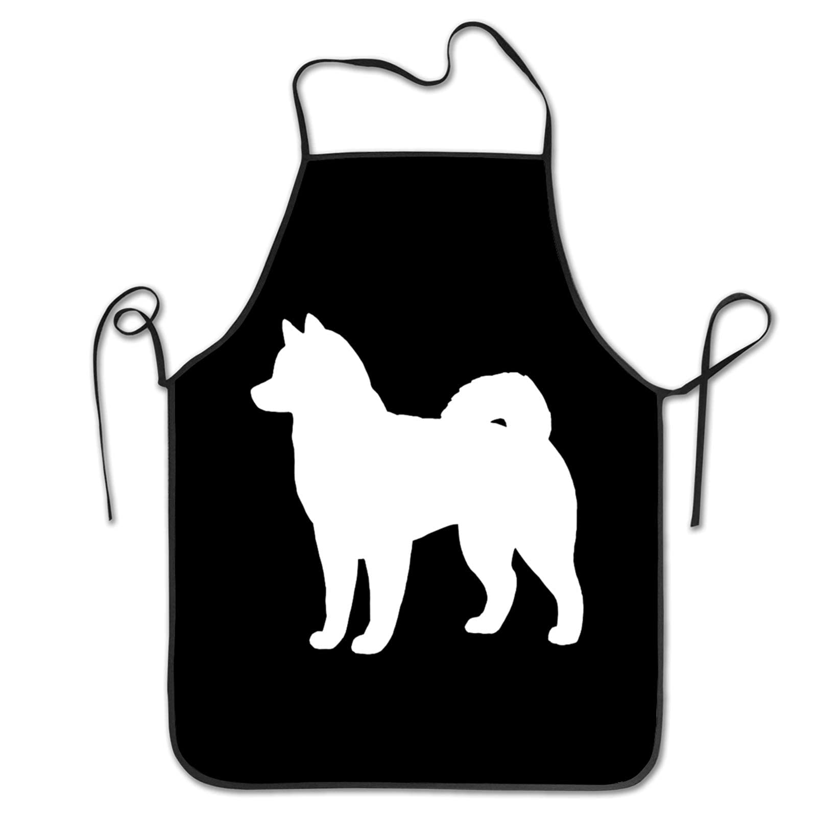 Alaskan Malamute Dog Breed Baking Apron - Soft & Comfortable Cooking Chef Apron for Women & Men - Perfect for Baking, BBQ, Grilling & Kitchen Cooking Gifts