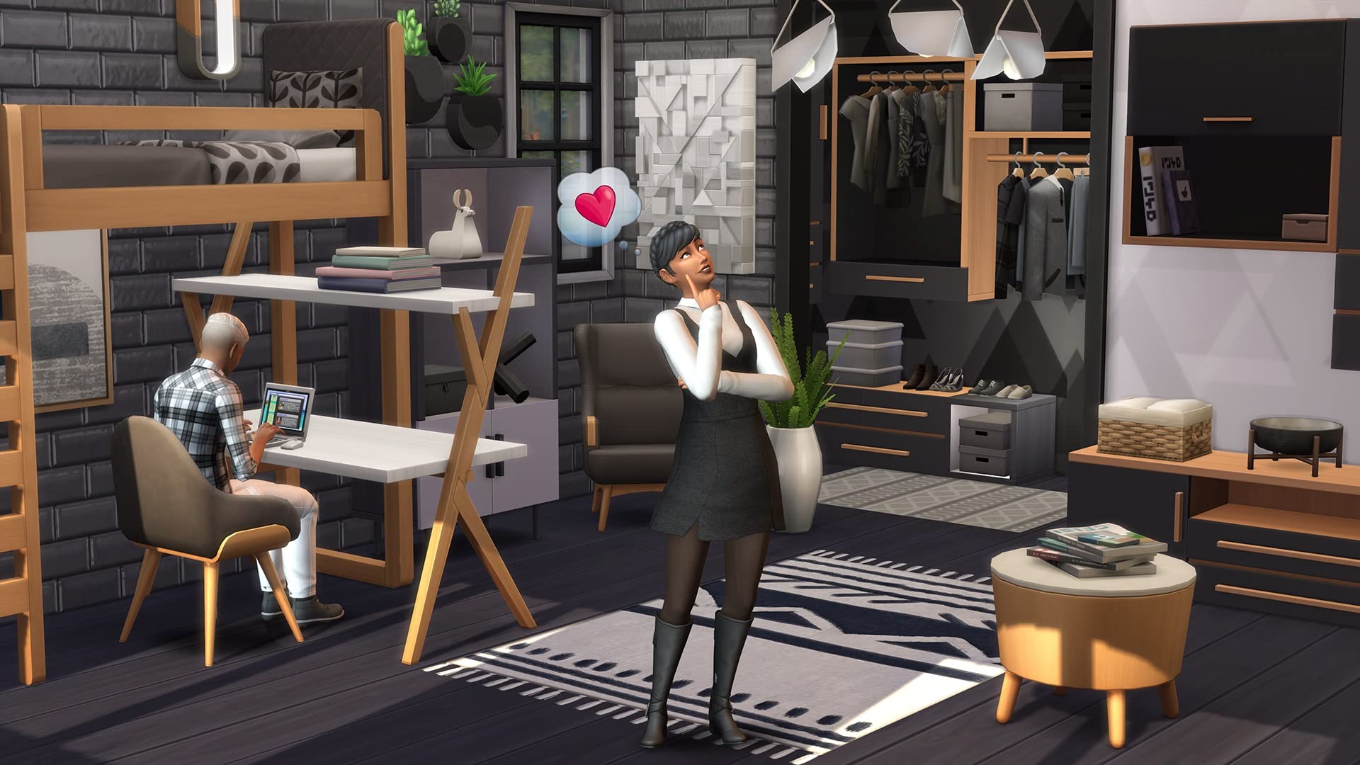 The Sims 4 Dream Home Decorator Game Pack - PC/Mac Digital Download Code (English Version) | Home Design & Interior Decorating Simulation Game | Perfect for Aspiring Virtual Interior Designers