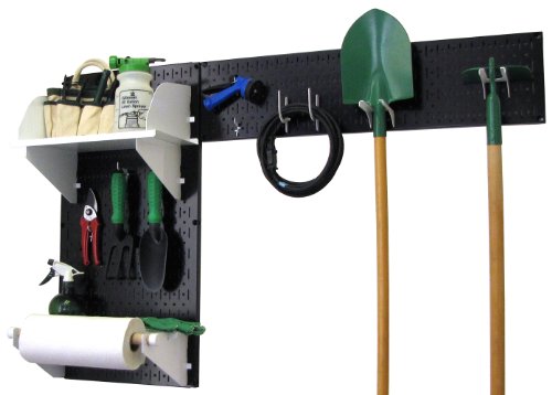 Black Pegboard White Accessories