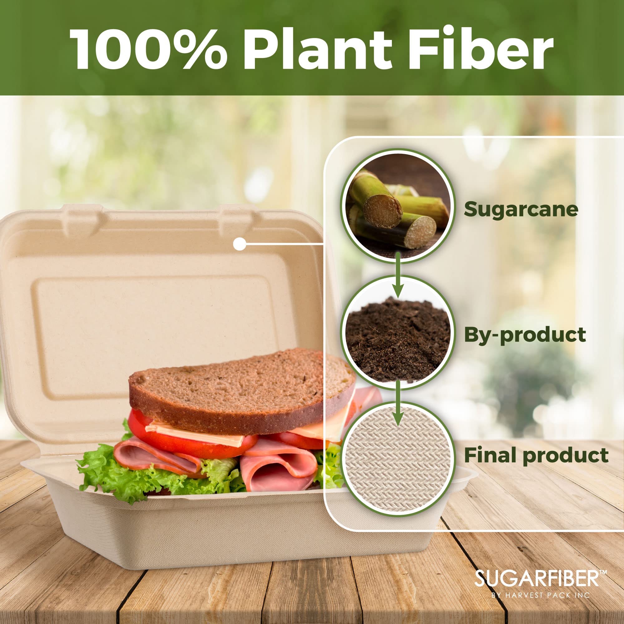500-Pack PFAS-Free 9x6