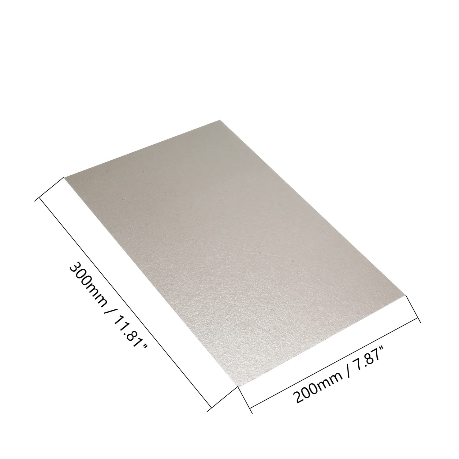 2Pcs Universal Microwave Waveguide Cover - 20cm x 30cm x 0.15mm Mica Plate Sheet for Microwave Oven Repair - Durable Replacement Part for All Brands - Perfect for Home Kitchen Appliance Maintenance & DIY Fixes